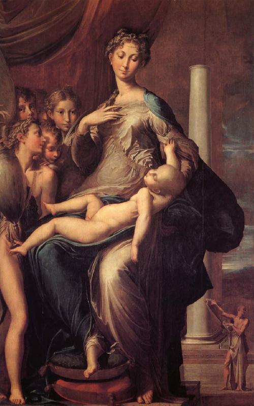 Girolamo Parmigianino Madonna and its long neck France oil painting art